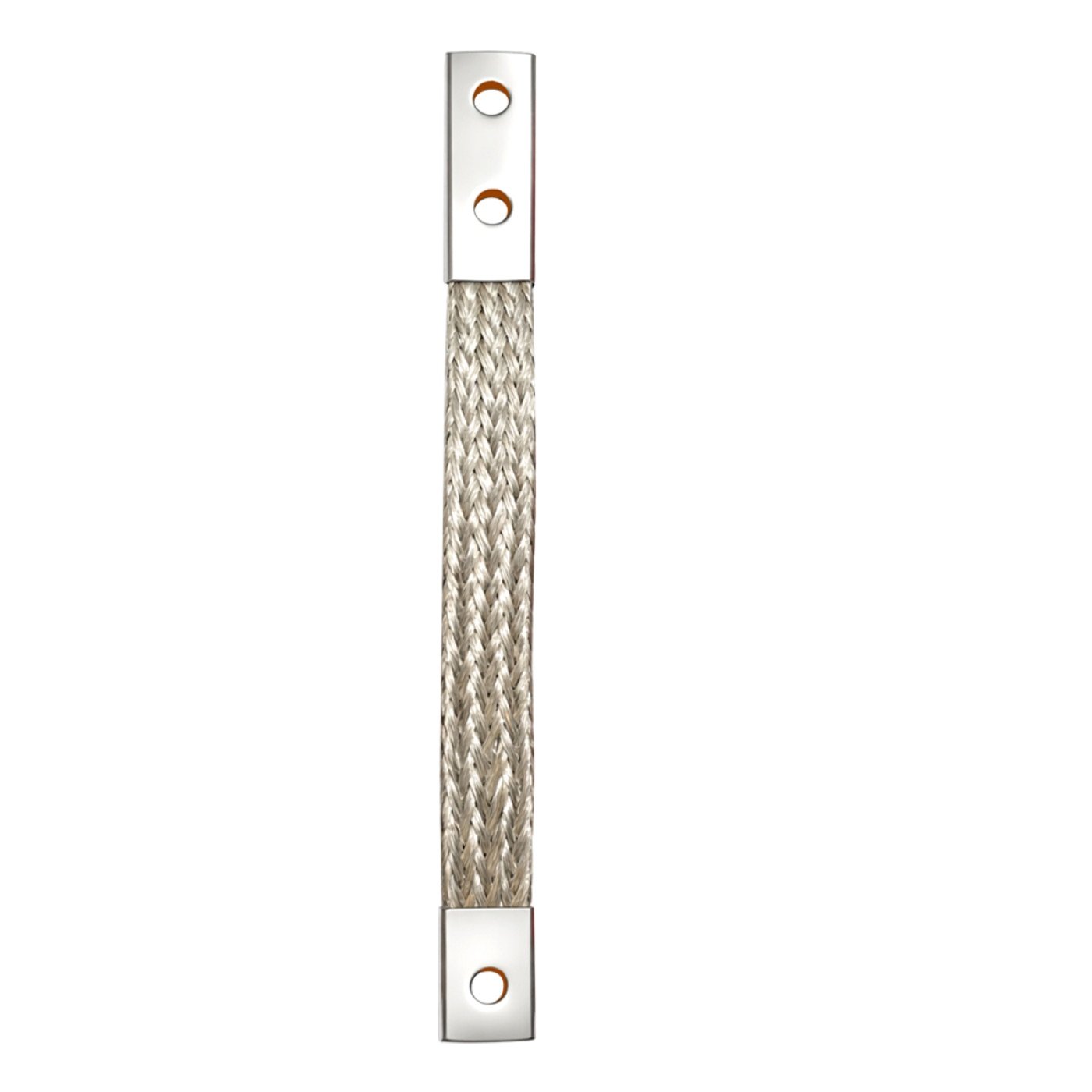 Double hole braided copper jumper